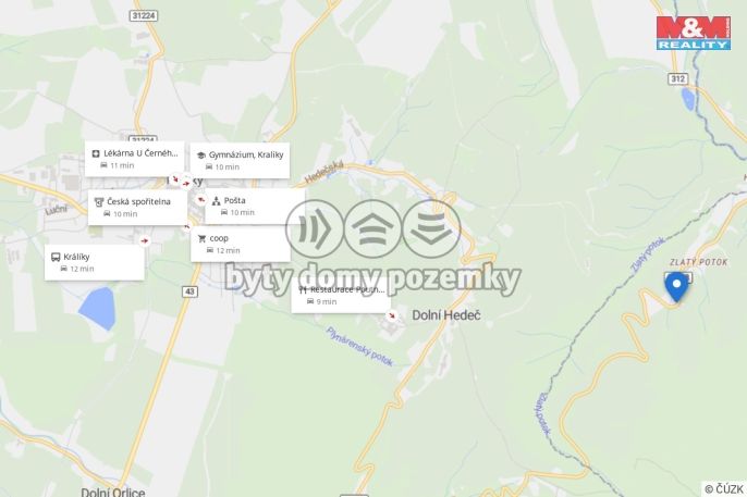 Prodej, Pozemek k bydlení, Malá Morava