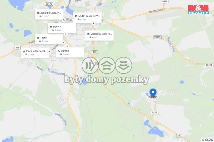 Prodej, Rodinný dům, Planá