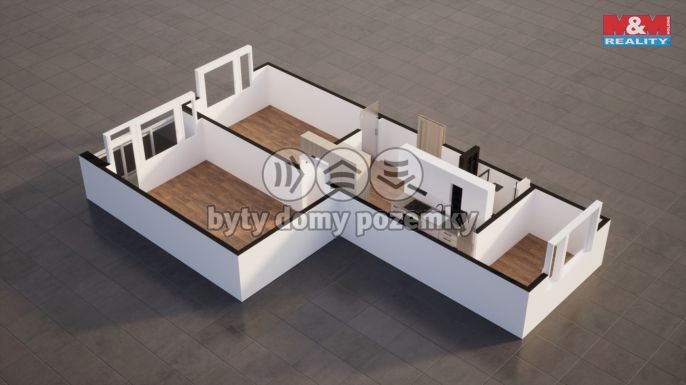 Prodej, Byt 3+1, Děčín