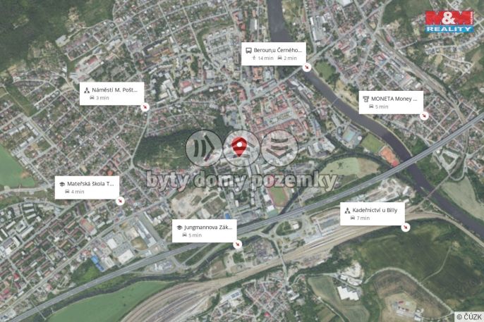 Pronájem, Obchod a služby, Beroun