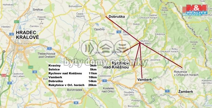 Prodej, Byt 2+1, Skuhrov nad Bělou