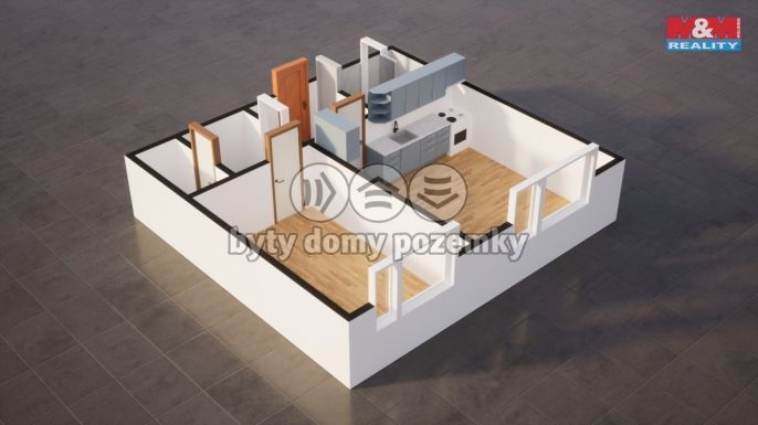 Prodej, Byt 2+kk, Varnsdorf