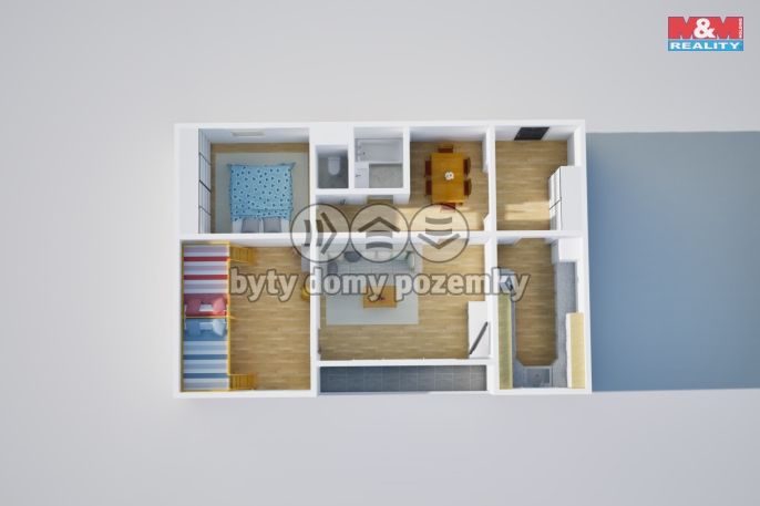 Prodej, Byt 3+1, Ústí nad Labem