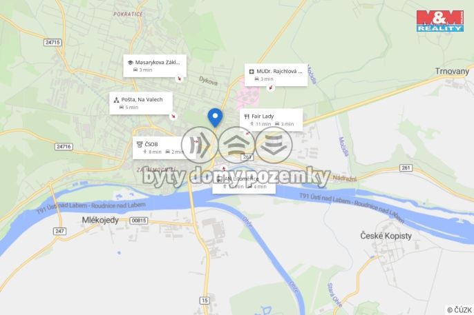 Prodej, Byt 1+1, Litoměřice