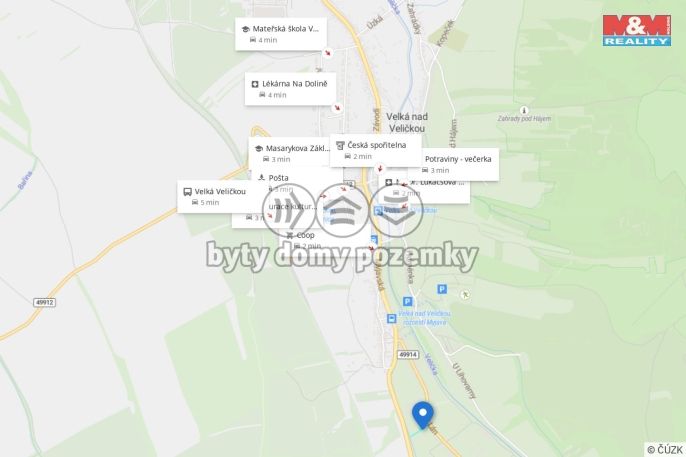 Prodej, Pozemek k bydlení, Velká nad Veličkou