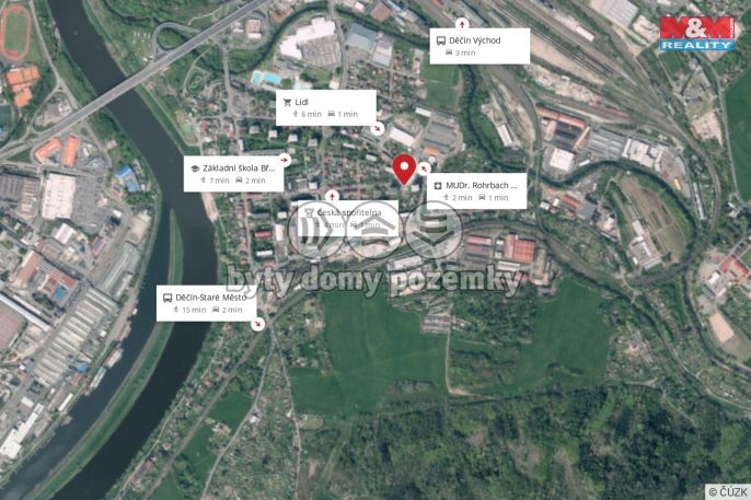 Prodej, Byt 2+1, Děčín