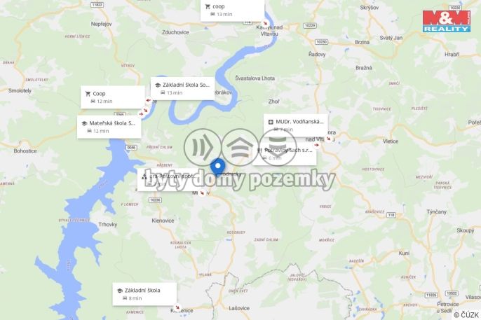 Prodej, Pozemek k bydlení, Milešov