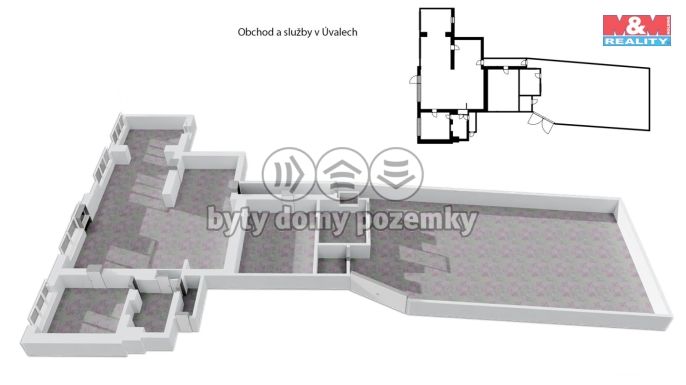 Prodej, Obchod a služby, Úvaly