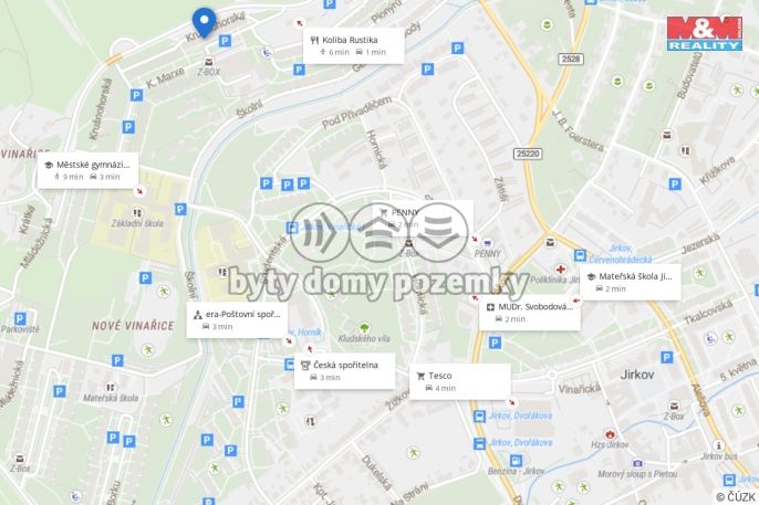 Prodej, Byt 1+1, Jirkov