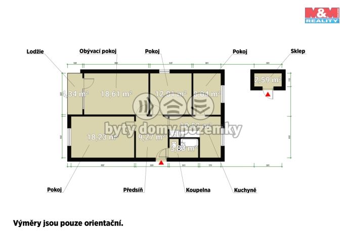 Pronájem, Byt 4+1, Klatovy
