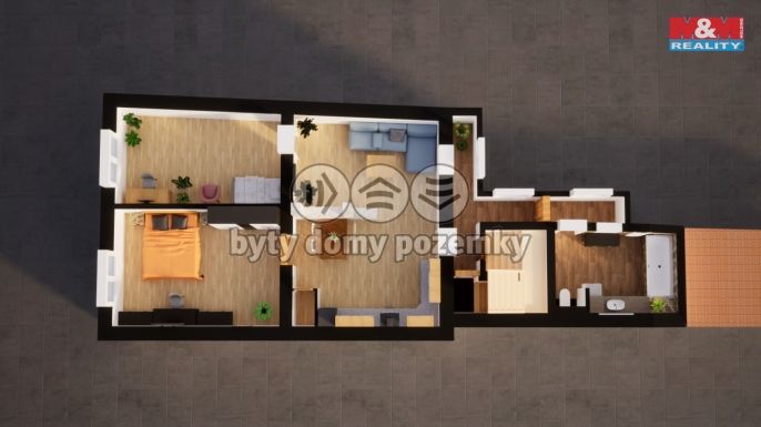 Prodej, Byt 4+1, Velvary