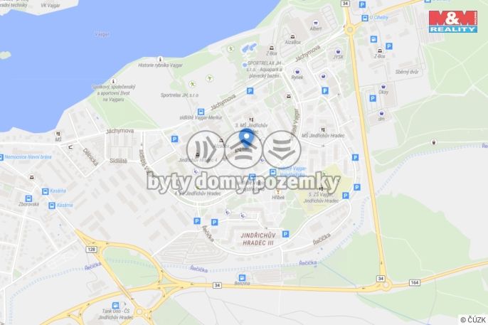 Pronájem, Byt 2+1, Jindřichův Hradec