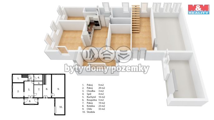 Prodej, Rodinný dům, Vinary