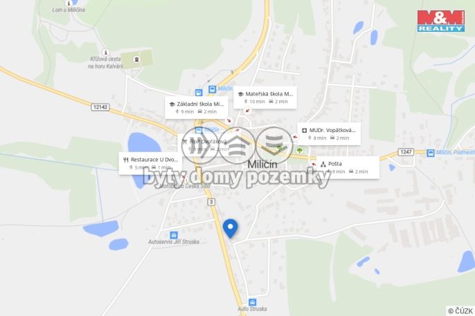 Prodej, Rodinný dům, Miličín