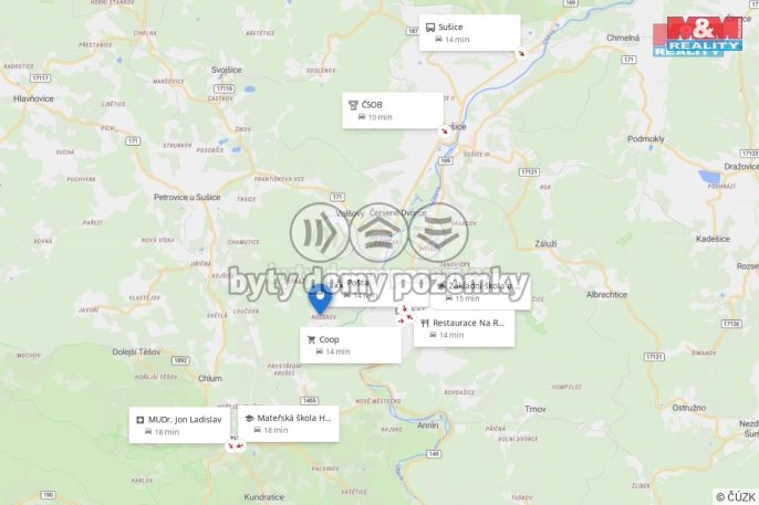 Prodej, Pozemek k bydlení, Sušice