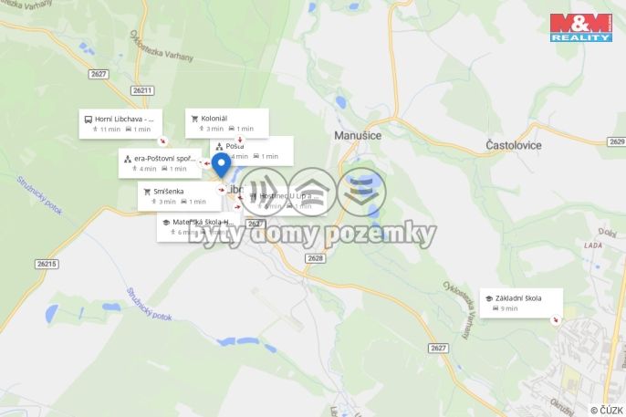 Prodej, Pozemek k bydlení, Horní Libchava