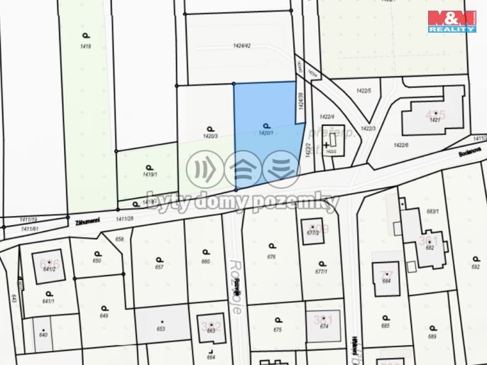 Prodej, Pozemek k bydlení, Slavkov