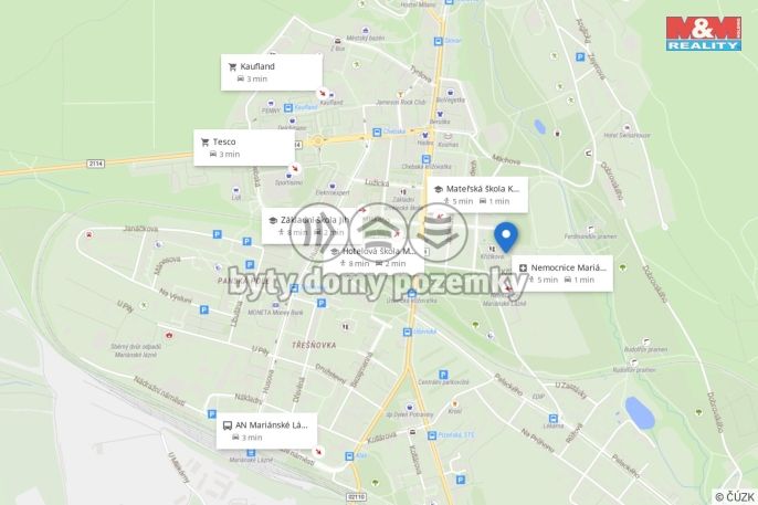Prodej, Byt 3+kk, Mariánské Lázně