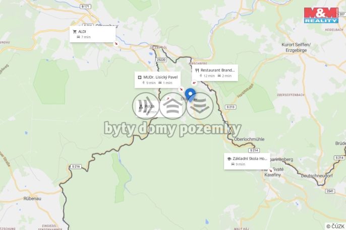 Prodej, Chalupa, Brandov