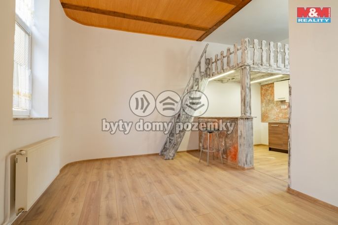 Pronájem, Byt 1+kk, Aš