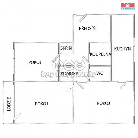 Prodej, Byt 3+1, Orlová