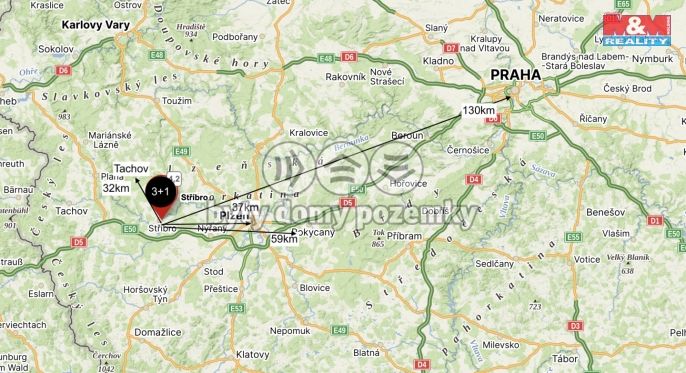 Prodej, Byt 3+1, Stříbro