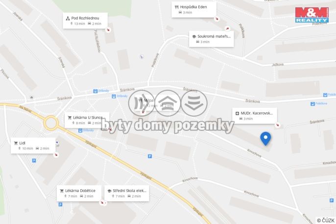 Pronájem, Byt 3+1, Ústí nad Labem