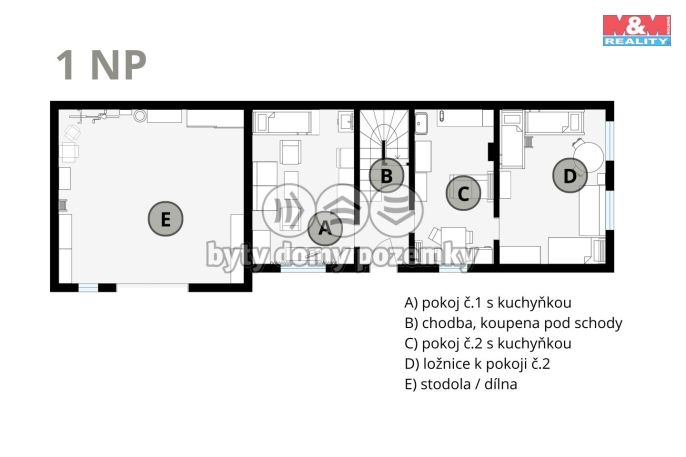 Prodej, Rodinný dům, Horní Maršov