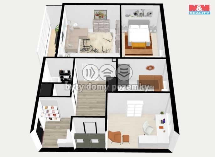 Prodej, Byt 3+1, Brno