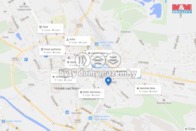 Prodej, Byt 2+1, Hrádek nad Nisou