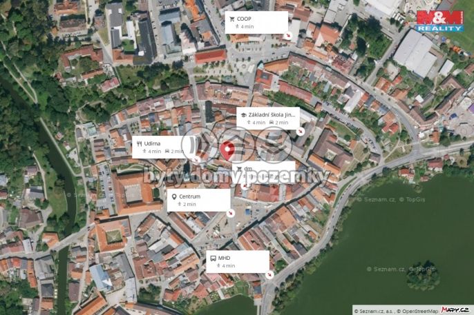 Prodej, Byt 2+1, Jindřichův Hradec