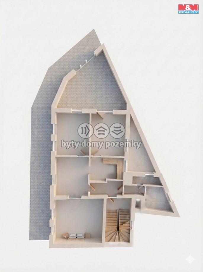 Pronájem, Byt 4+1, Hlučín