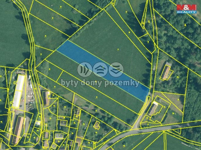 Prodej, Pozemek k bydlení, Hlavňovice