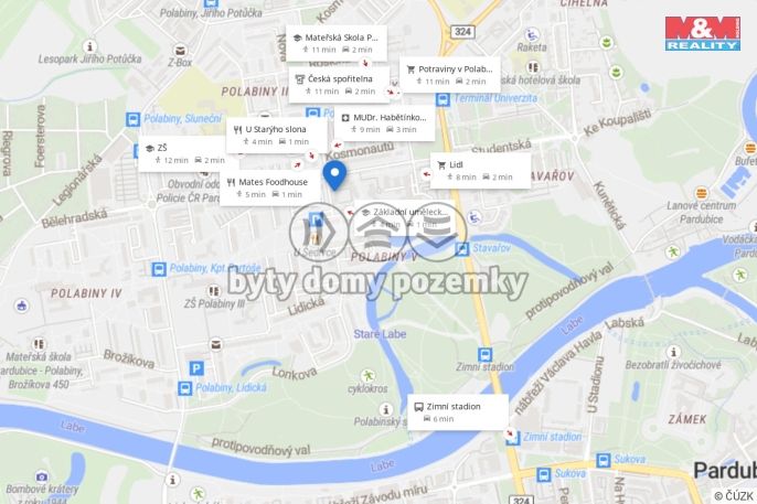 Prodej, Byt 2+kk, Pardubice