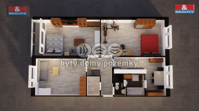 Prodej, Byt 3+1, Jablonec nad Nisou