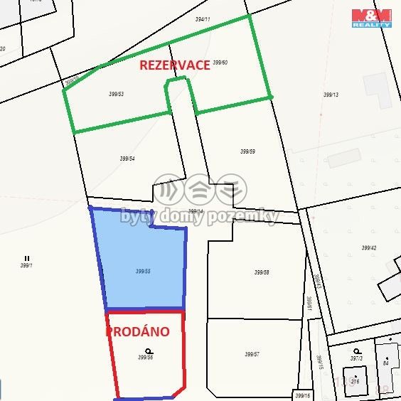 Prodej, Pozemek k bydlení, Račice