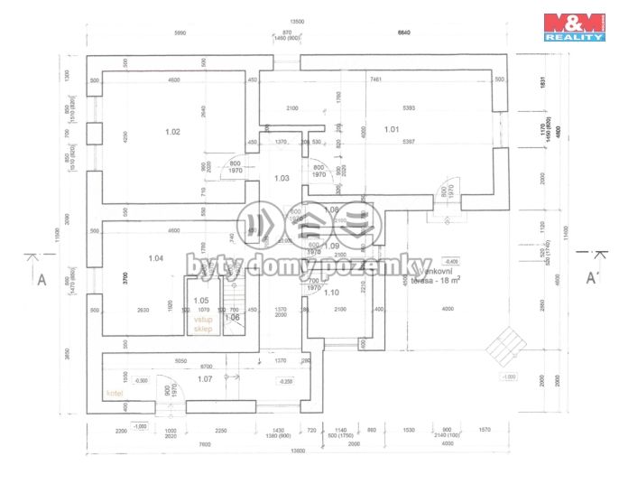 Prodej, Rodinný dům, Cerhovice