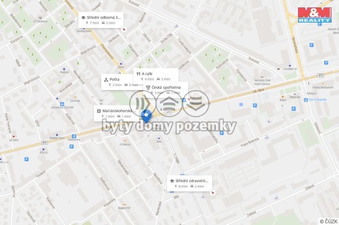 Pronájem, Obchod a služby, Ostrava