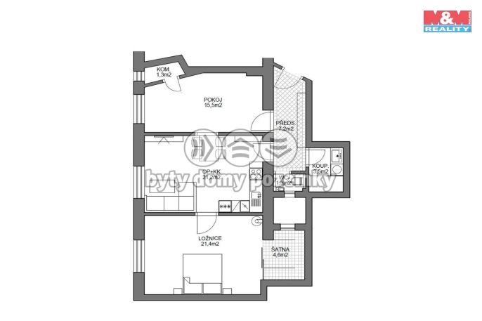 Pronájem, Byt 3+kk, Karlovy Vary