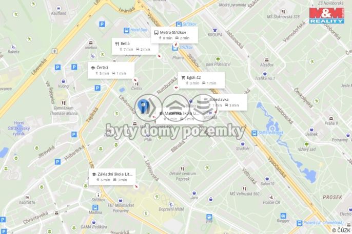 Prodej, Byt 3+1, Praha