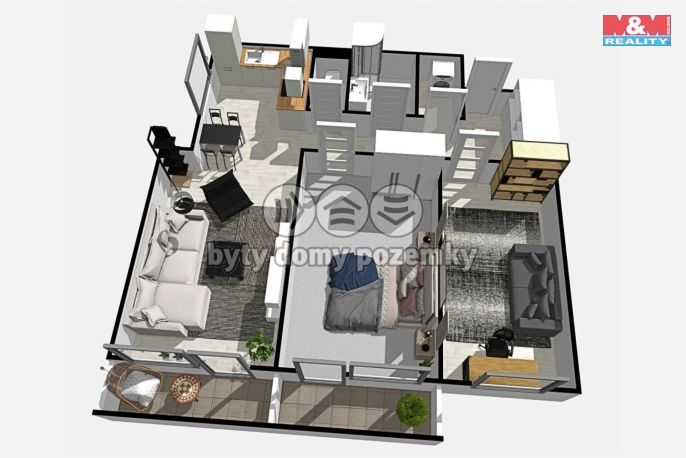 Prodej, Byt 3+kk, Čáslav