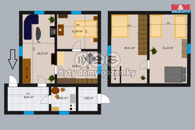 Prodej, Chalupa, Sázava