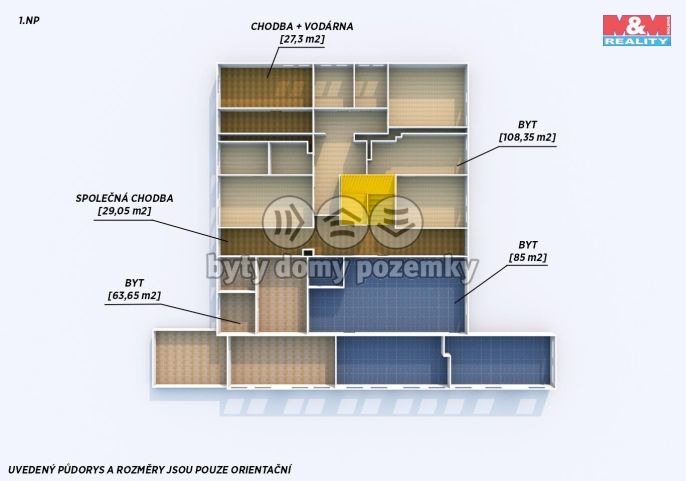 Prodej, Nájemní dům, Hamry