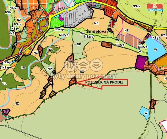 Prodej, Pozemek k bydlení, Šindelová