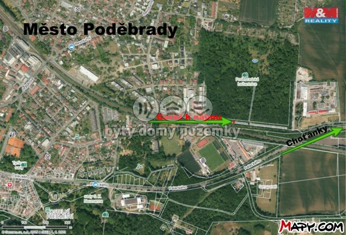 Pronájem, Garáž, Poděbrady