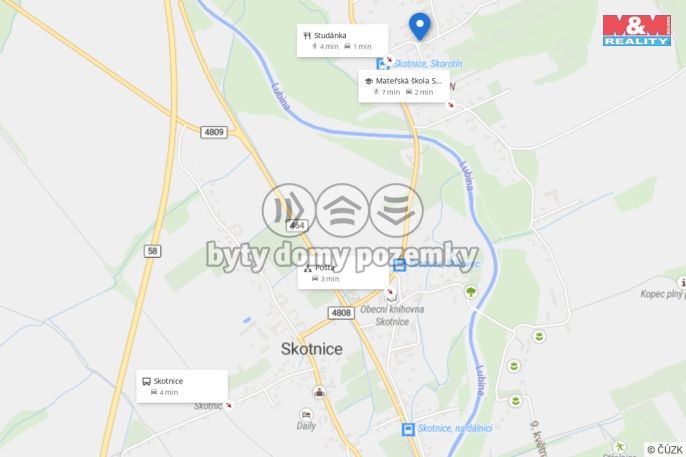 Prodej, Rodinný dům, Skotnice