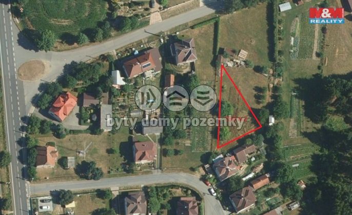 Prodej, Pozemek k bydlení, Ostrov nad Oslavou
