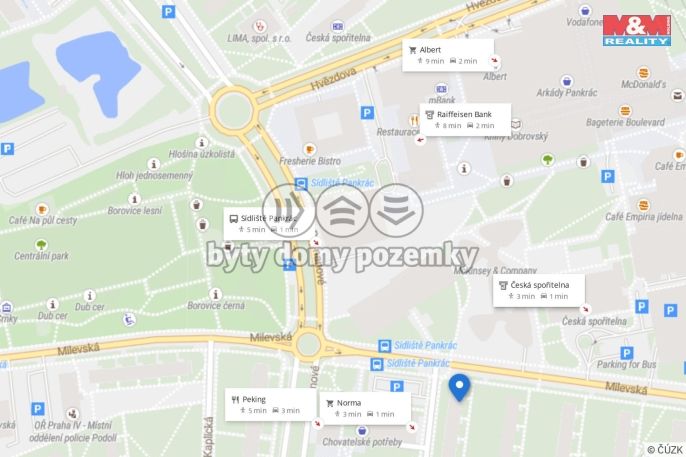 Pronájem, Byt 1+1, Praha
