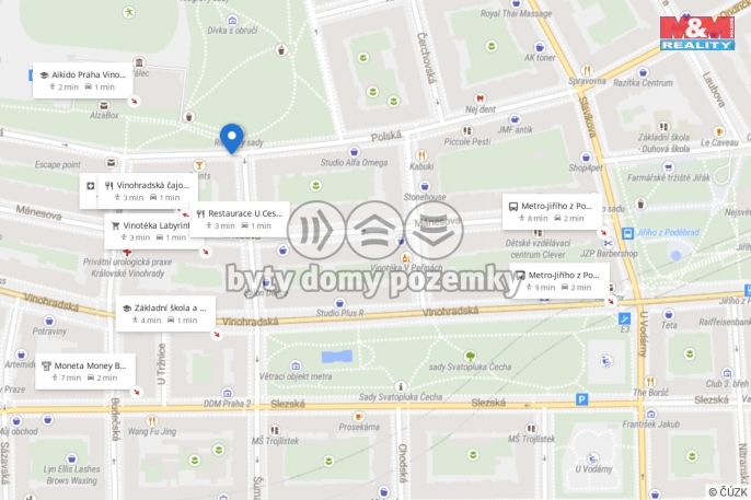 Pronájem, Byt 1+kk, Praha