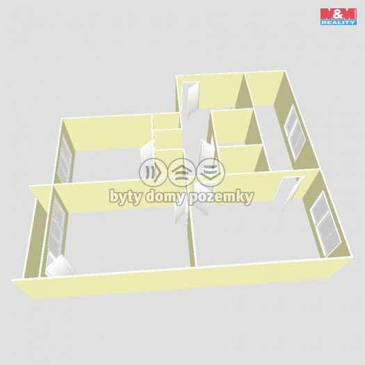 Prodej, Byt 3+1, Orlová